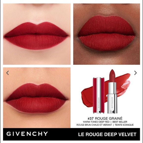 NIB Givenchy Le Rouge deep velvet lipstick #37 - Picture 2 of 9